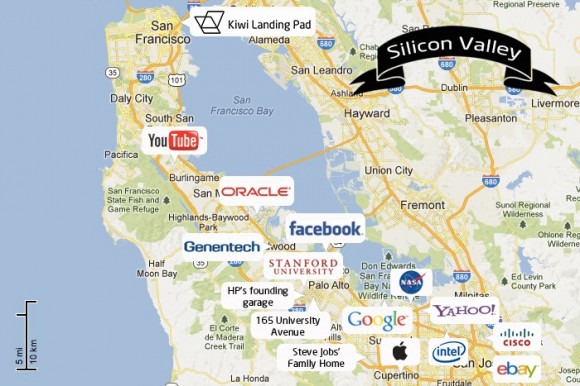 Silicon-Valley-Map